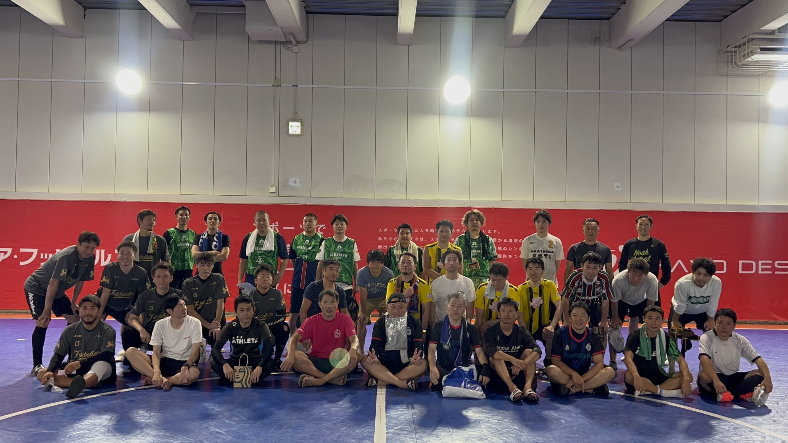 【第2回開催決定！】40歳からが勝負！フットサル大会！誰でも大歓迎！